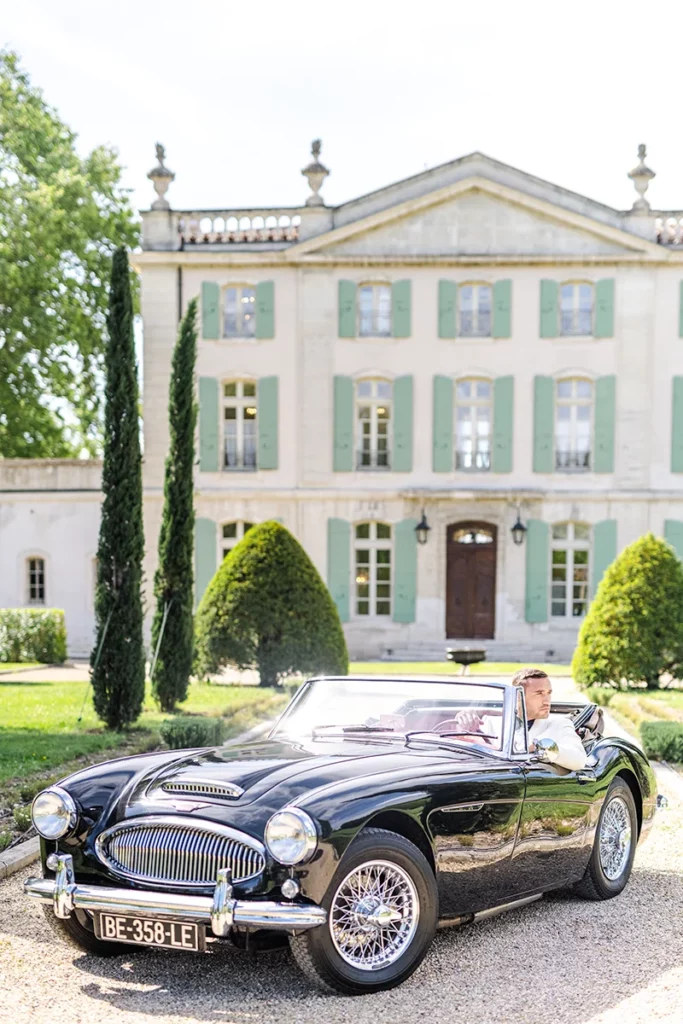 Signature visuelle par une approche éditoriale d'un reportage de mariage au Château de Tourreau